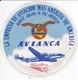 ANTIGUA ETIQUETA DE LA COMPAÑIA AEREA AVIANCA (AVION-PLANE) - Étiquettes à Bagages