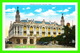 HABANA, CUBA - CENTRO GALLEGO - ANIMATED WITH OLD CARS - GALICIAN CLUB -  ROBERTS & CO - - Cuba