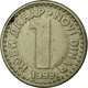 Monnaie, Yougoslavie, Novi Dinar, 1999, TB+, Copper-Nickel-Zinc, KM:168 - Yougoslavie