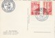 Andorre  Cachet XXV è Anniversaire De La Poste Française 16/6/1956 Sur Carte Postale Croix De Pierre - Lettres & Documents