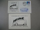 Carte + Enveloppe 1995  - Lancement De La Mégane - Renault Usine G. Besse    Cachet Douai - 1961-....