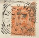 20 Cent, Busta Da Roma Ferrovia 21/2/1894 Per Vicenza - Storia Postale