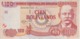 BILLETE DE BOLIVIA DE 100 BOLIVIANOS DEL AÑO 1986 (BANKNOTE) - Bolivia