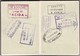 ITALIAN FEMENINO FEMALE YEAR 1955 PASAPORTE PASSPORT REISEPASS PASSAPORTO - BLEUP - Historical Documents