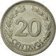 Monnaie, Équateur, 20 Centavos, 1978, TTB, Nickel Plated Steel, KM:77.2a - Ecuador