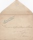 FRANCHISE BLEUE MAISON DE L'EMPEREUR / GRAND CHAMBELLAN  1869. POUR NOYON OISE. VERSO TRES BEAU SCEAU A SEC /1324 - 1849-1876: Période Classique