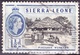 SIERRA LEONE 1956 1.5d Black & Ultramarine SG212 FINE USED - Sierra Leone (...-1960)