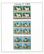 Cambodia 1997 Dog Chien 6 Block Of 4 MNH ** - Cambodge