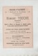 Publicité 1879 Paris Touche Change St Laurent Banque Du Nord Grand Hôtel Cailleux Recto Verso - Advertising