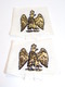 Insigne Militaire Tissu - Passant D'épaule Avec "Aigle Impérial Couronné" - Military Badges P.V. - Ecussons Tissu