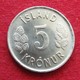 Iceland 5 Kronur 1974 KM# 18  Islande Islanda Islandia - Islande