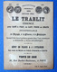 CHROMO DORÉE.... CAFÉ TRABLIT....LITHO. APPEL....MILITAIRES ...CAMPEMENT...CANTINIÈRE - Thé & Café