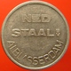 KB309-1 - NED STAAL - Alblasserdam - WM 20.0mm - Koffie Machine Penning - Coffee Machine Token - Profesionales/De Sociedad