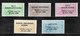 Timbres Fiscaux Fiscal Lot Taxe Permis De Chasse 1982 (cote 230€) - Other & Unclassified