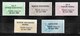 Timbres Fiscaux Fiscal Lot Taxe Permis De Chasse 1983 (cote 237€) - Other & Unclassified