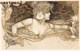 BELLE CPA ILLUSTRATEUR ART NOUVEAU STYLE KIRCHNER 1900 - Voor 1900