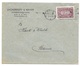 Köln - Deutsches Reich - Lettre -  "Dyckerhoff & Mayer - Papierwarenfabrik ...", Mi. 247 , 1923 - Lettres & Documents