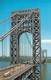 07806 "GEORGE WASHINGTON BRIDGE - NEW YORK - HUSON RIVER" CART. ORIG. NON SPED. - Hudson River