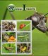 MALAWI, 2018, MNH, INSECTS, BEES, ANTS, LADYBUGS, BUTTERFLIES, MANTIS, WASPS, SHEETLET + 6 S/SHEETS , OFFICIAL ISSUE - Honeybees