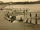 Vintage 1923 PANAMA REAL PHOTO PC - Bella Vista BEACH SCENE With Bathers In Period Swimsuits - Panama