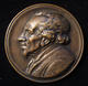 German Moses Mendelssohn Medium Sized Relief Bust Judaica Medal By Robert Ball - Autres & Non Classés