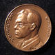 Israeli Ze'ev Jabotinsky Death 20th Anniversary Bas-relief Bronze Art Medal 1960 - Autres & Non Classés