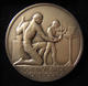 American Yehudi Menuhin 50th Birthday Silver Judaica Medal By Paul Vincze, 1966 - Andere & Zonder Classificatie