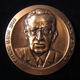 Israeli Bas-relief Portrait Medal Of President Yitzhak Ben Zvi, By Kretchmer - Autres & Non Classés