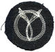 Collaborationist Vichyite Milice Francaise Franc-Garde Embroidered Emblem Patch - 1939-45