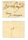 LETTERA PREFILATELICA DA MILANO A MONEGLIA (GE)-GIUGNO 1811 (1A/16B) - ...-1850 Préphilatélie