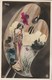 Artiste Femme DOLL Montage Style Art Nouveau Palette Peinture - Artistes