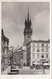 ZNAIM - Hauptplatz, Alte Autos, Schöne Fotokarte 1935, Karte Mit Sonderstempel "ATOME IM … " Und Marke 1955 - Tschechische Republik