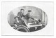 Carte-photo...Moto Side-Car .. A L'embleme De L'escadrille Des Cigognes...(escadrille N° 3 Cachy )...animée... - Motos