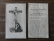 2x Doodsprentje WW2, WO2, Soldaat Armandus Morhaye, Geboren Nerem (Tongeren) 1908, Gesneuveld Ruiselede 1940 - Images Religieuses