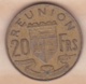 ILE DE LA REUNION. 20 FRANCS 1962 - Reunion