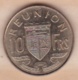 ILE DE LA REUNION. 10 FRANCS 1973 - Reunion