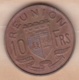 ILE DE LA REUNION. 10 FRANCS 1973 - Reunion