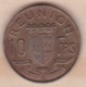 ILE DE LA REUNION. 10 FRANCS 1964 - Réunion