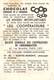 PIE.TO-19-2075 : CHOCOLAT COOP. SANTOS-DUMONT AERONAUTE ET AVIATEUR - Autres & Non Classés