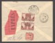 1932 Lettre Expres Pour L'Allemagne Arc De Triomphe Yv 258 X2, Semeuse Lignée 50c. Yv 199 - Lettres & Documents