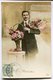 CPA - Carte Postale - Fantaisie - Portrait D'Homme - Amitié - 1912  (M7910) - Hommes