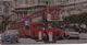 London: FORD ESCORT PANEL-VAN, HILLMAN SUPERMINX, DOUBLE DECK BUSES - St. Paul's Cathedral - Toerisme