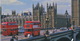 London Scenes: BEDFORD CAMPER-VAN, VW T2 CAMPER-VAN, BMW 5-SERIE, DOUBLE DECK BUSES - Toerisme