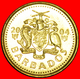 # GREAT BRITAIN (1973-2007): BARBADOS ★ 5 CENTS 2004 MINT LUSTER! LOW START ★ NO RESERVE! - Barbados (Barbuda)
