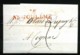 1806 - Marque "15 / ANGOULEME" En ROUGE - 5 Nivose An 14 - Sur Lettre - 1801-1848: Precursors XIX