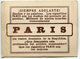 FIGURINA CHROMO PARIS CIGARRILLOS HABANOS MARVILLE REUTLINGER PARIS ARGENTINA SIGARO - Melia