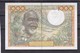 AOF Ivory Coast  1000 Fr  Center Fold Pli Central - West African States