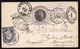 POSTAL CARD WITH NR. 63 From 1888 From PHILADELPHIA > BRUXELLES By FRANKFORD STAMP C° IMPORTERS - See Scans - Lettres & Documents