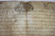 Document Ancien ( Parchemin ) - 1737 - Manuscrits