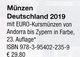 Deutschland+EURO Münzen MICHEL 2019 Neu 30€ Ab 1871 DR 3.Reich BRD DDR Numismatik Coins Catalogue 978-3-95402-235-9 - Sammeln